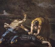 Paul Cezanne murder Spain oil painting artist